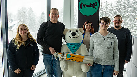 Gruppenbild ATZ, Rembe Kersting, BBW Bigge, Kevin Matuschzik